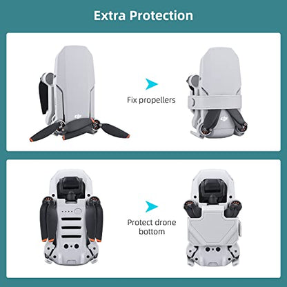 HeiyRC Propeller Holder Strap for DJI Mini 4K/Mini 2/Mini 2 SE/Mavic Mini for Specta Drone Props Guard Blade Stabilizer Fixator Accessory