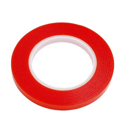 8mm x 25M (0.32" x 82ft) Clear Double Sided Strong Adhesive Tape - size: 8mm