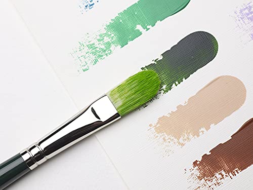 Winsor & Newton Winton Oil Brush, Long Handle, 3 pack, #2 - style: #2 - Short Handle