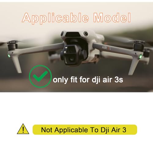 Gimbal Shock Absorber Bracket Replacement for DJI Air 3s Gimbal Vibration Damping Board,Shock-Proof Mount for DJI Air 3s Drone Accessories Black