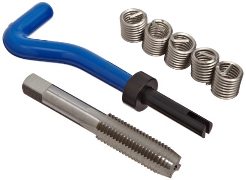 E-Z Lok EK21215 Helical Threaded Insert Kit, 304 Stainless Steel, 1/2"-13 Thread Size, 0.750" Installed Length (Pack of 5) - size: 1/2"-13 Thread Size, 0.750" Installed Length, style: Pack of 5