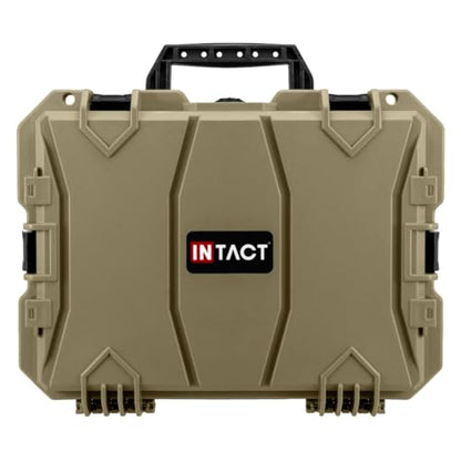 Eylar 18" Intact Series Hard Camera Case, Lightweight and Durable Stacker Design with Foam (Dark Earth) - color: Dark Earth