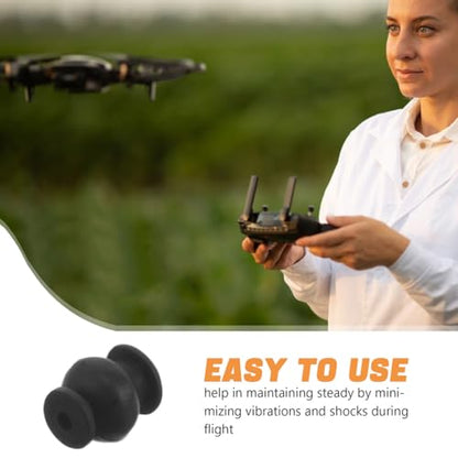 Damping Rubber Balls: 10pcs Heavy Duty Anti-Vibration Shock Absorption Stabilizing Balls for RC Quadcopter Camera Mount