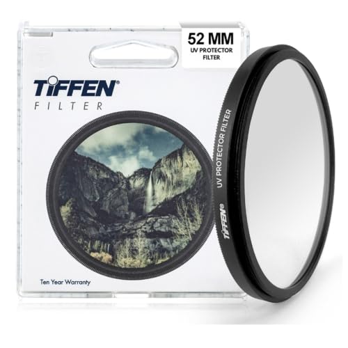 Tiffen 52mm UV Protector Filter 52mm Lens Filter Impact & Scratch Resistant - size: 52mm