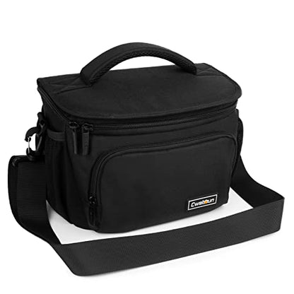 Cwatcun Camera Sling Bag, Waterresistant Crossbody Case for DSLR/Mirrorless - size: M
