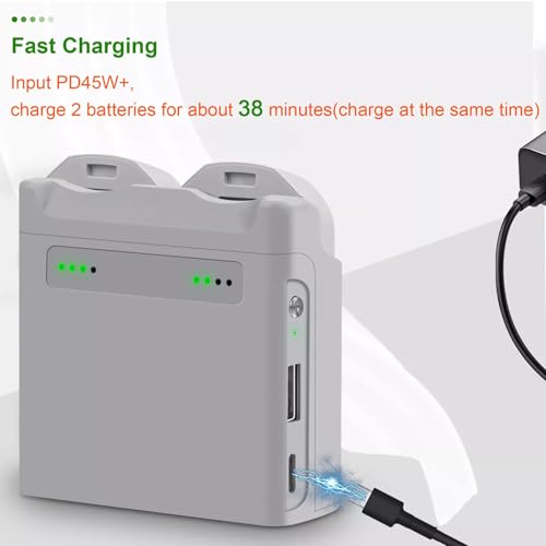 Two-Way Battery Charger Hub USB Charging Hub Charger for DJI Neo Drone Accesosries Parts