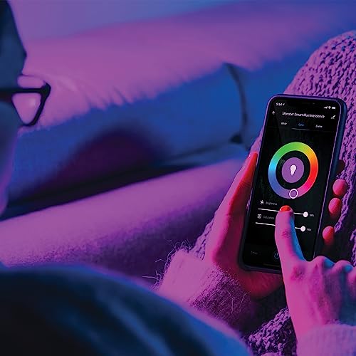 XTREME Monster 13.1ft Sound Reactive Multi-Color Color Flow LED Light Strip, Smart App & Voice Control, Easy Assembly