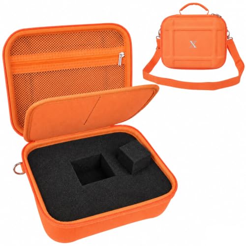 GWCASE Hard Case with Foam, Customizable Case for Camera Electronics Tools - color: Orange
