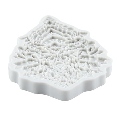Baroque Relief Flower Polymer Clay Mold Baroque Silicone Molds - color: Style C