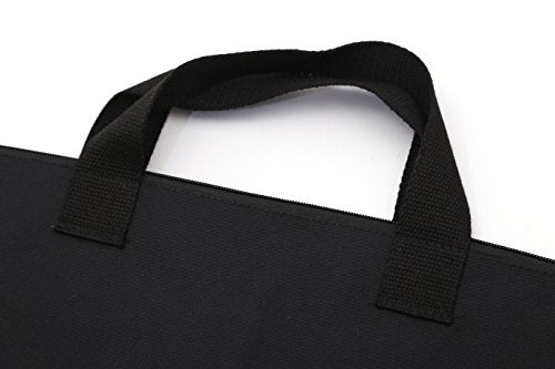 600D Portfolio Waterproof With Handle And Zipper For Student and Artist 2-pack - size: Large