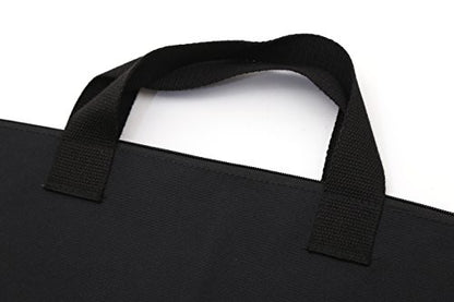 600D Portfolio Waterproof With Handle And Zipper For Student and Artist 2-pack - size: Large