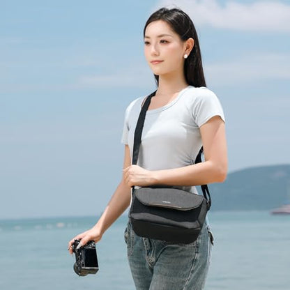 ULANZI 4L Camera Bag, SLR/DSLR Camera Case Professional Crossbody Small Bag - size: Black 3-4 L