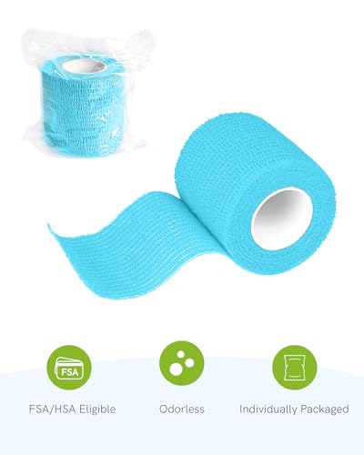 FriCARE Self Adhesive Bandage Wrap, Medical Tape in First Aid Kit - color: Zenith Blush