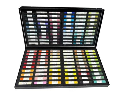 Artists' Soft Pastel stick Box Set of 120 Assorted Colors Smooth and Blendable, Fade-Resistant