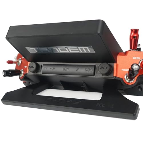 FrSky Tandem X20 PRO AW Radio Transmitter (Orange Red) Ultimate Combo - Includes TD SR18 Receiver, Remote NFC Panel & VANTAC Electric Screwdriver, Dual-Band 24CH Flagship RC Controller System - color: orange