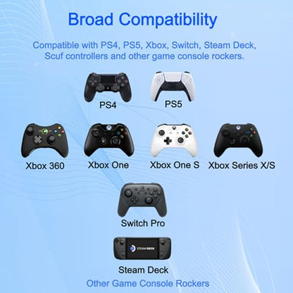 3 rolls Teflon Tape, Wear and Heat Resistant, Precision Rings, Cut at Will, Joystick Protector Compatible with Playstation 4(PS4), PS5, Xbox One, Series X, Switch, Switch Pro, Scuf Controller Grips-br - color: 3 Brown Roll Wear-resistant Tapes