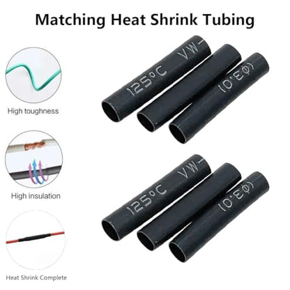 JST MX1.25mm Pre-Crimped Wire Kit 2-10P Male Female 28AWG