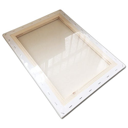 LWR CRAFTS Stretched Canvas 12" X 16" Pack of 6 - size: 12"x16"x6