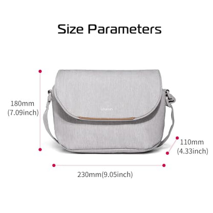 ULANZI 3L Camera Bag, Professional SLR/DSLR Crossbody Bag Shoulder Case - size: Grey 3-4 L