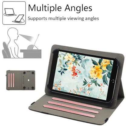 Universal 10 10.1 11 Inch Android Tablet Case Cover for 9.6-11 Inch Tablet - color: Rosegold