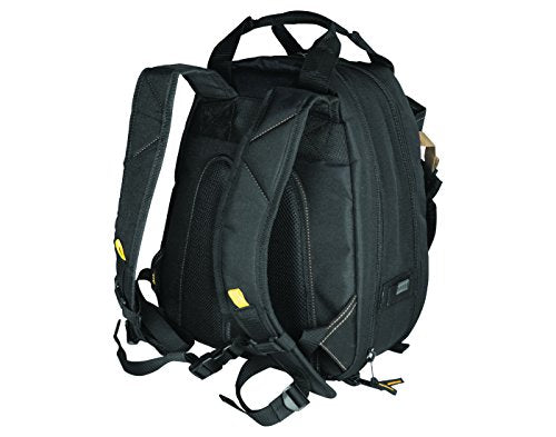 CLC Work Gear 1134 Carpenter's Tool Backpack, 44 Pockets, Padded Back Support, Black - style: 44 Pocket Tool Backpack