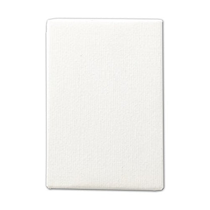LWR CRAFTS Mini Stretched Canvas 2" X 3" Pack of 12 - size: 2"x3"x12