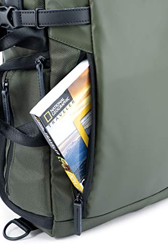 VANGUARD VEO SELECT45M GR Backpack/Shoulder Bag for DSLR Camera, Video Gear or Drone, Green - style: Veoselect45mgr Backpack, Green