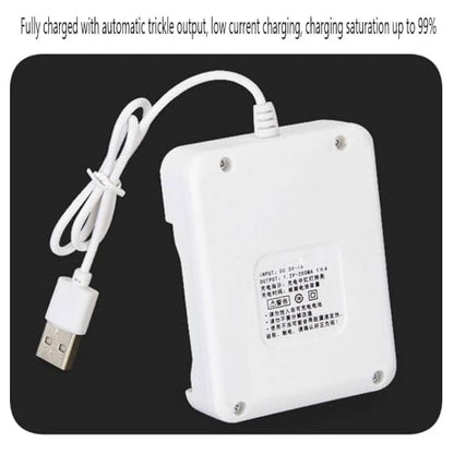 1 Pcs USB Battery Charger AA AAA Rechargeable Batteries Charger 4 Slot USB Plug Fast Battery Charging for AA AAA