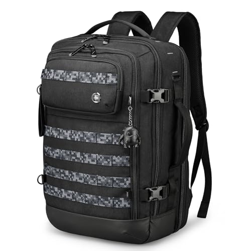 Swissdigital Design Camera Backpack with USB Charging Port, Travel Camera Case With RFID Pockets, Large Capacity Photography Backpack,Black | SD16489510-01