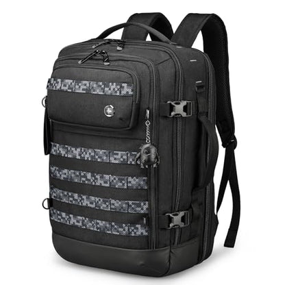 Swissdigital Design Camera Backpack with USB Charging Port, Travel Camera Case With RFID Pockets, Large Capacity Photography Backpack,Black | SD16489510-01