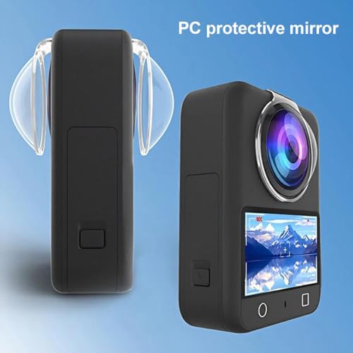 Osmo 360 Lens Guards Compatible for DJI Osmo 360 Spherical PC Protective Cover Lens Cap Case Action Camera Accessories - size: for DJI Osmo 360 PC