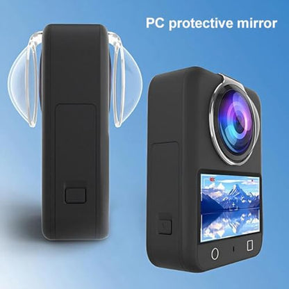 Osmo 360 Lens Guards Compatible for DJI Osmo 360 Spherical PC Protective Cover Lens Cap Case Action Camera Accessories - size: for DJI Osmo 360 PC