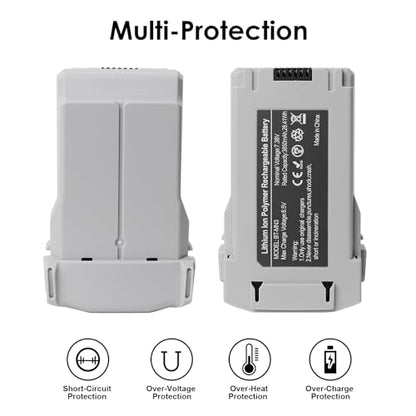 KUWATA Replacement for DJI Intelligent Flight Battery Plus, Compatible with DJI Mini 4 Pro & Mini 3 Pro & Mini 3, 3850mAh, Extended Battery, Supports PD-30W Fast Charging - size: Battery × 1