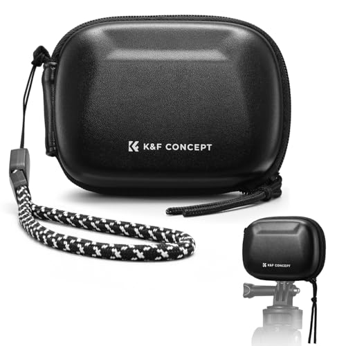 K&F CONCEPT Semi Open Carrying Case Small Storage Bag for Action Camera