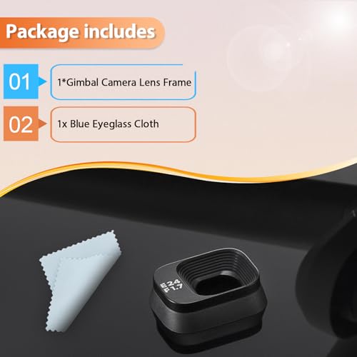for DJI Mini 3/Mini 3 Pro Gimbal Camera Frame Replacement Mini 3 Pro Gimbal Camera Lens Frame Cover Cap Drone Accessories Parts