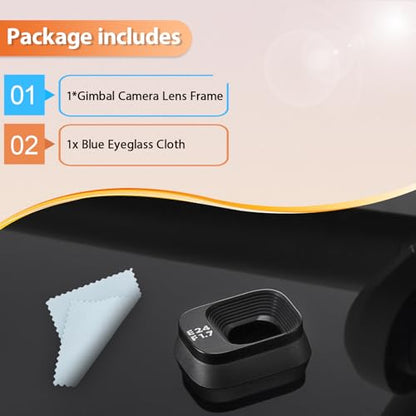 for DJI Mini 3/Mini 3 Pro Gimbal Camera Frame Replacement Mini 3 Pro Gimbal Camera Lens Frame Cover Cap Drone Accessories Parts
