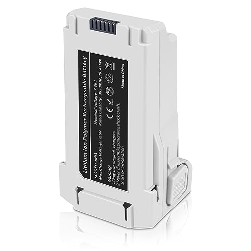 Mini 3 Battery Rechargeable 1 Packs 3850mAh Replace for Mini 3/Mini 3 Pro Battery Compatible with DJI Mini 3/Mini 3 Pro Drone