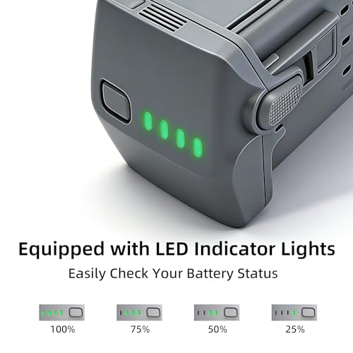 2 Pack Air 3、Air 3S Intelligent Flight Battery (4241mAh,14.76V) Max Flight time 45 Minutes Replacement Battery for DJI Air 3/3S Drone