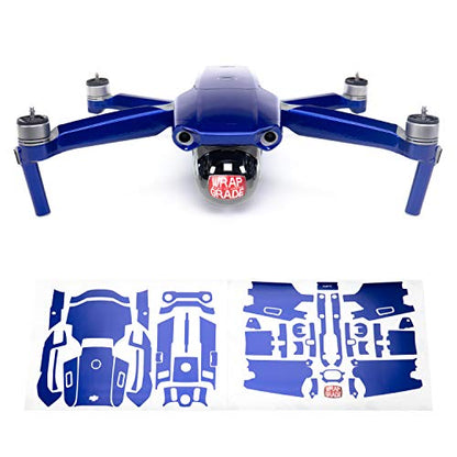 Wrapgrade Main Unit Skin Compatible with DJI Mavic Air 2 (Stratosphere Blue) - color: Stratosphere Blue