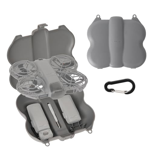 Protective Hard Case Small Storage Bag for DJI NEO 2, Grey - color: Grey