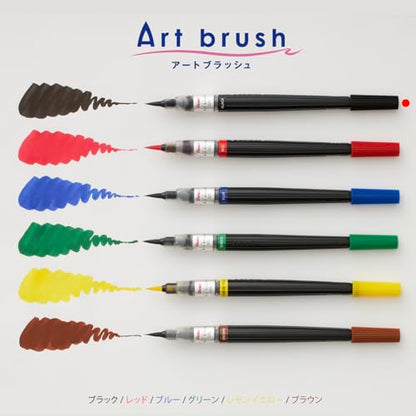 Pentel Art Brush Black XGFL-101 - color: Black