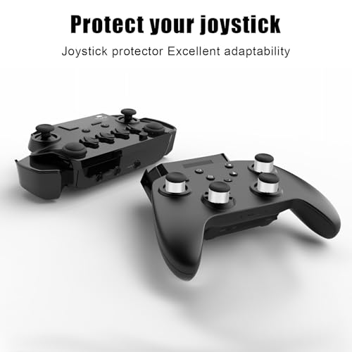 60pcs Silicone Joystick Protector, Elastic Joystick Protective Ring Compatible with Steam Deck PS5 PS4 Xbox Switch Invisible Joystick Protector Game Controller Accessories(3 Colors)