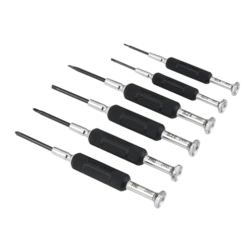 CRAFTSMAN 6 Piece Precision Screwdriver Set, Mini Screwdriver Set for Watch Jewelry Eyeglass Computer Repair (CMHT68012)