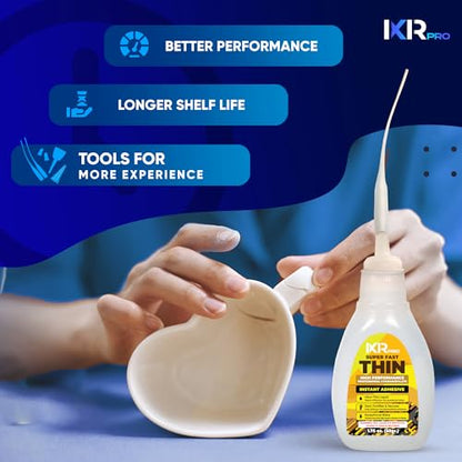 Thin CA Glue, Super Glue, Cyanoacrylate Adhesive, 1 Pcs 1.75oz Repair kit - size: 1 Pack