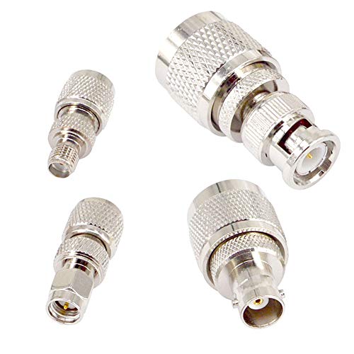 onelinkmore 20-Piece UHF Adapter Kit, PL-259/SO-239 to SMA, BNC and TNC