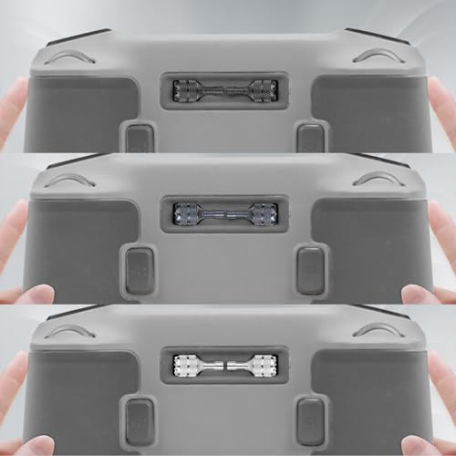 lasuroa 6pcs Drone Joystick Replacement, Mini Drone Thumb Sticks Compatible with DJI Mini 3 Pro DJI RC Smart Controller Accessories (Silver, Black, Blue) - color: Silver,black,blue
