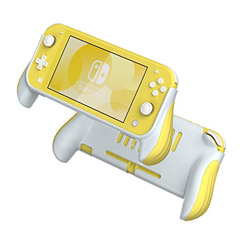 Grip Case for Nintendo Switch Lite,Hand Grips Handles Ergonomic Protective Case,Accessories Compatible with Nintendo Switch Lite (Yellow) - color: Yellow
