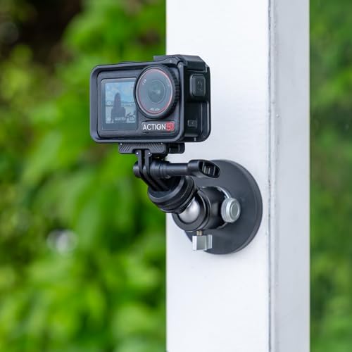 JJC 2Pcs Magnetic Quick Release Mount Adapter for DJI Osmo Action 5 Pro 4 3 - color: 2Pcs Magnetic Quick Release Adapter