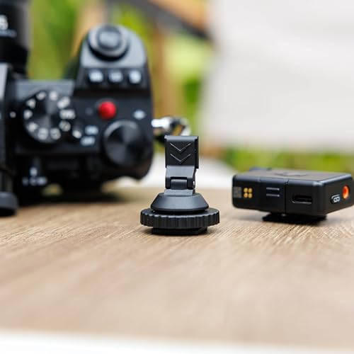 JJC Cold Shoe Mount Adapter for DJI Mic Mini / Mini 2 2S, Stable Anti-Slip - size: for DJI Mic Mini / Mini 2 2S Only