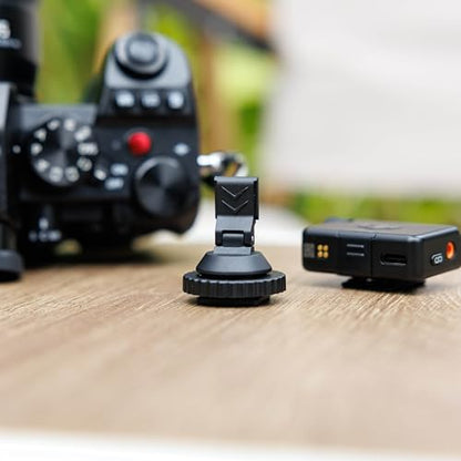 JJC Cold Shoe Mount Adapter for DJI Mic Mini / Mini 2 2S, Stable Anti-Slip - size: for DJI Mic Mini / Mini 2 2S Only